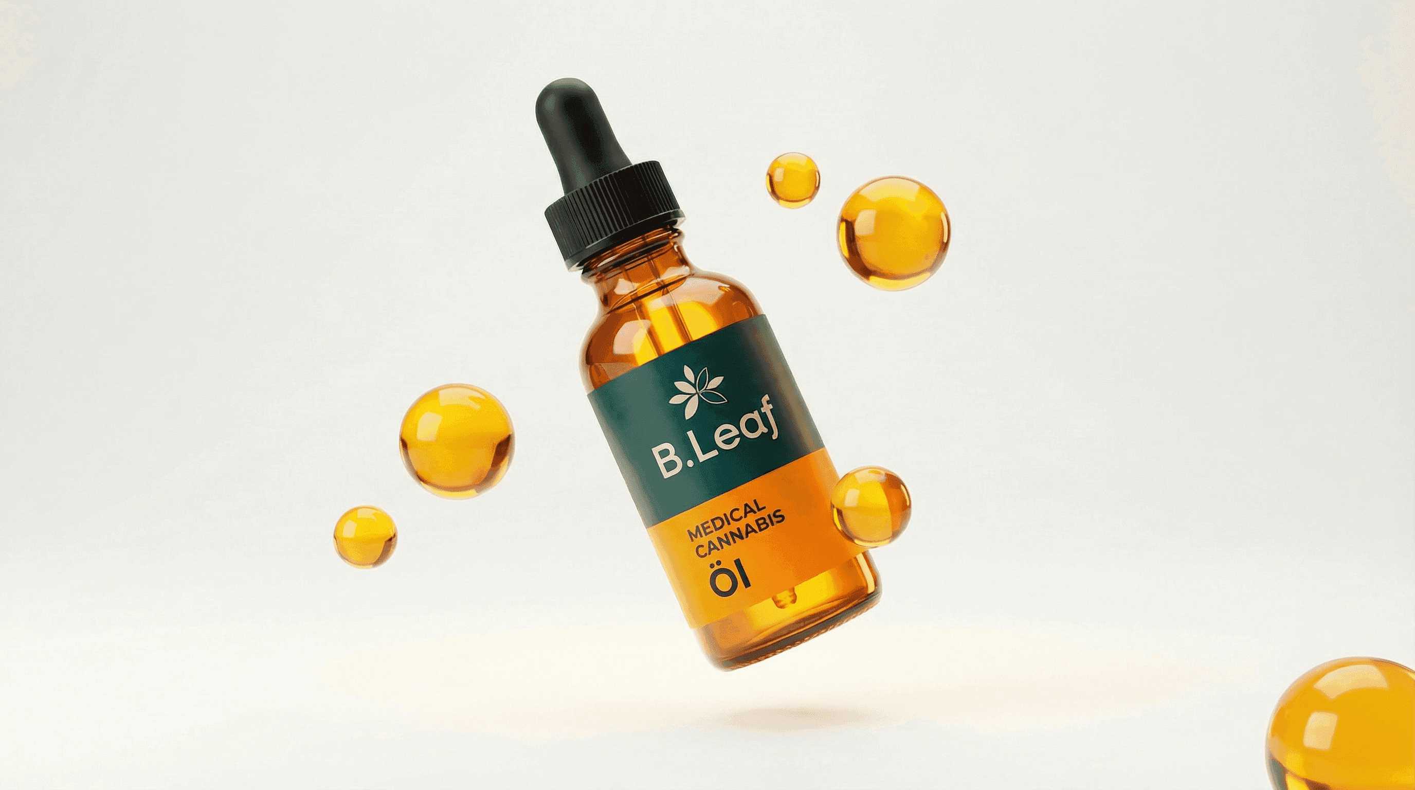 B.Leaf Ölflasche mit Kapseln